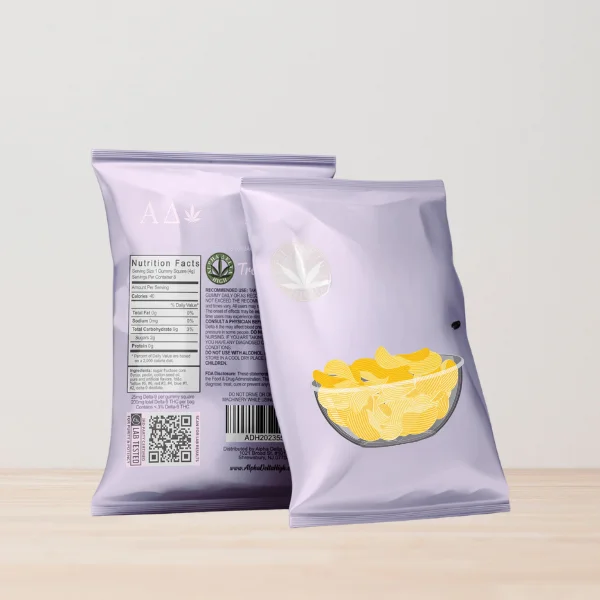Custom 6.5x9" Chips Mylar Bags